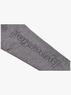 Hyperfied Jersey Logo Tights, Grey Melange