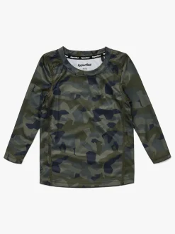 Hyperfied Long Sleeve Logo T-Shirt, Camo