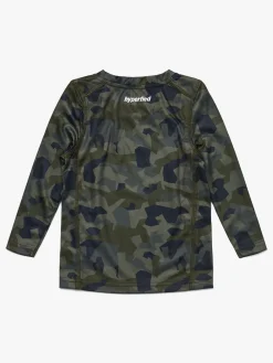 Hyperfied Long Sleeve Logo T-Shirt, Camo