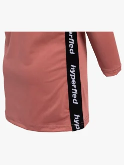 Hyperfied Running Tape Logo Sweater, Withered Rose