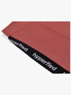 Hyperfied Tape Logo Tights, Withered Rose