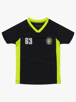 Hyperfied V-Neck Neo Logo T-Shirt, Anthracite