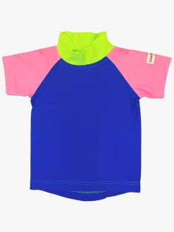 ImseVimse Badetrøje, Pink/Blue/Green