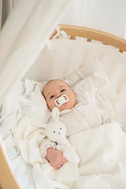 Jabadabado Bunny Tæppe Gavesæt, Hvid