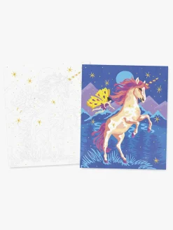 Janod Paint By Numbers Akvarelsæt Enhjørning