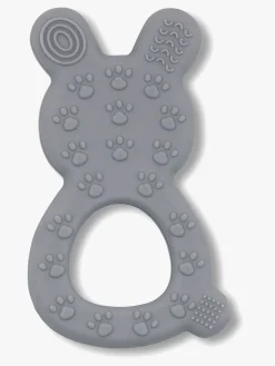 Jellystone Designs  Kanin Bidering Silikone, Lysegrå