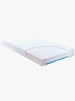 JLY ALVA Lux Tremmeseng m. Skuffer, Hvid & BabyMatex Madras