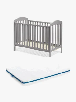 JLY ELLA Dream Drop Tremmeseng inkl 3D-madras 60x120, Grå