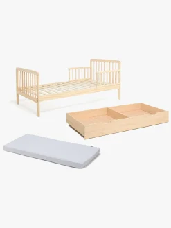 JLY HEAVEN Juniorseng MEYA inkl Sengeopbevaring & Madras 70x140, Træ