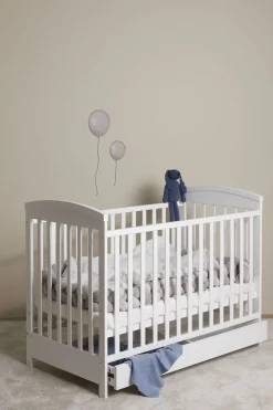 JLY Heaven Tremmeseng med Opbevaringsboks, Hvid