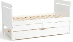 JLY JULIA Juniorseng 70x140 inkl NG Baby Basic Madras, Hvid