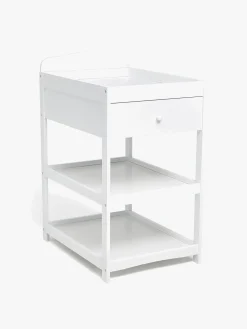 JLY Lux Tremmeseng 120x60 inkl. Puslebord, Hvid