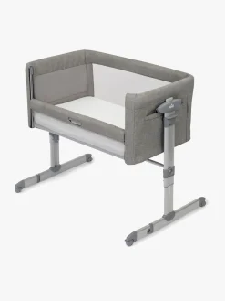 Joie Roomie Glide Bedside Crib og Weekendseng, Foggy Gray