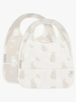 Jollein Miffy&Snuffy Hagesmæk 2-pak, Nougat