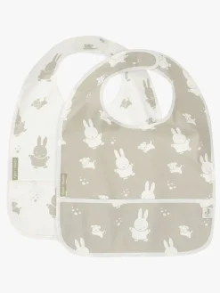 Jollein Miffy&Snuffy Hagesmæk 2-pak, Olive Green