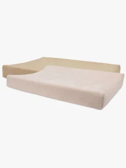 Jollein Puslepudebetræk 50x70cm 2-pak, Wild Rose/Biscuit