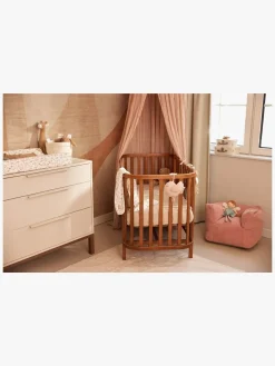 Jollein Sækkestol Kraftig Fløjl, Wild Rose