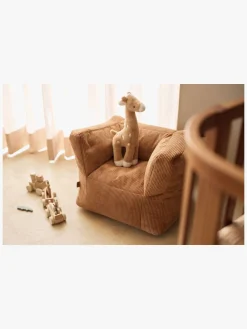 Jollein Sækkestol Kraftig Fløjl, Caramel