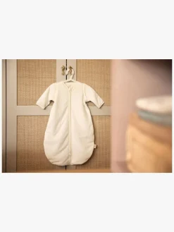 Jollein Sovepose med Aftagelig Ærmer Rundt 70 cm, Rib Ivory