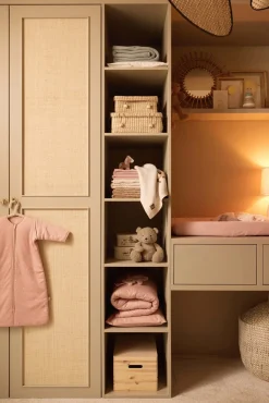 Jollein Sovepose med Aftagelig Ærmer 90 cm, Twinkling Wild Rose