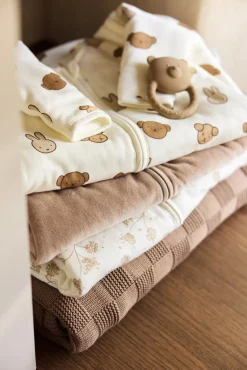 Jollein Sovepose med Aftagelig Ærmer Rundt 60 cm, Miffy and Friends