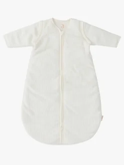 Jollein Sovepose med Aftagelig Ærmer Rundt 90 cm, Rib Ivory