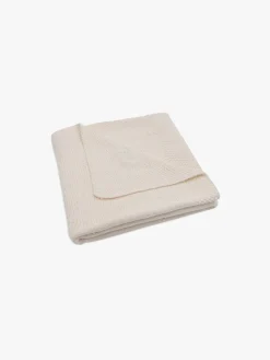 Jollein Strikket Tæppe Cozy, Ivory