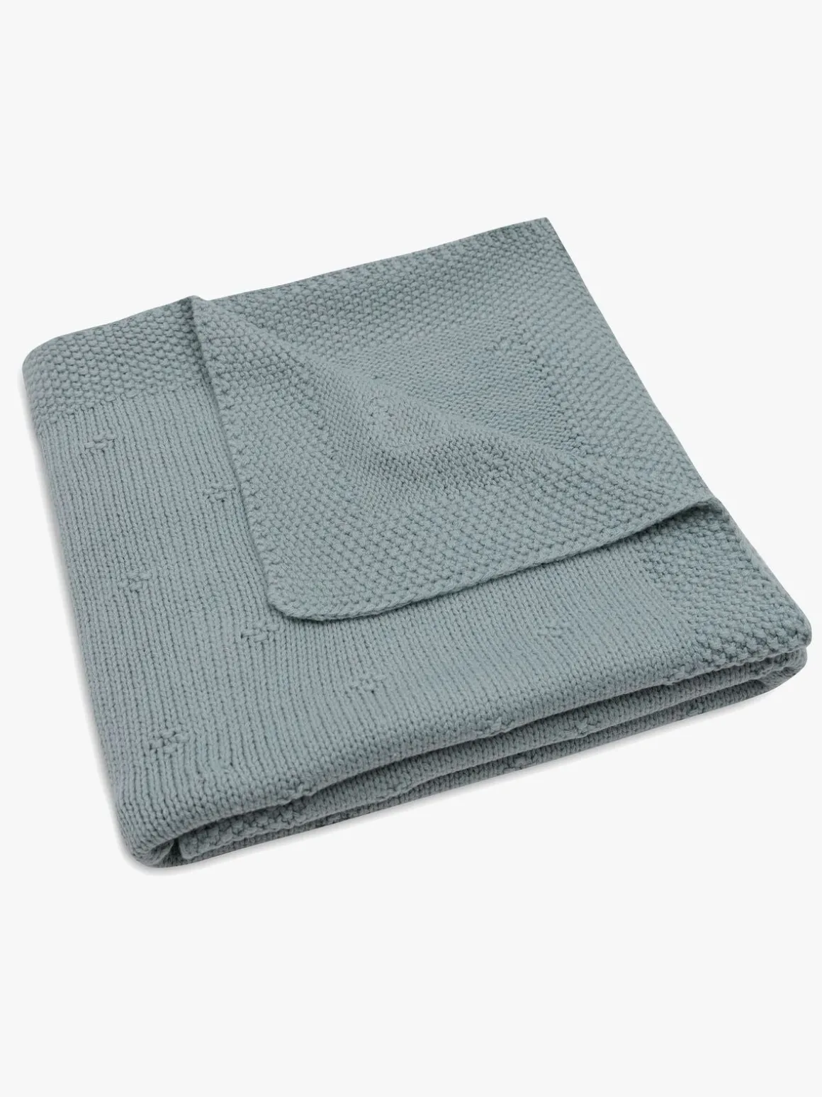 Jollein Strikket Tæppe Cozy, Sea Green