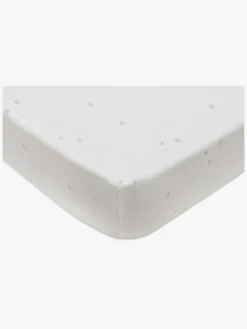 Jollein Stræklagen Twinkling 60x120, Off white/Wild Rose