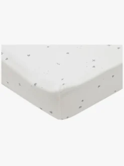 Jollein Stræklagen Twinkling 60x120, Off white/Sea Green