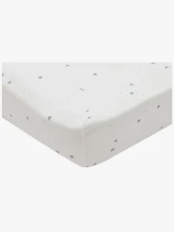 Jollein Stræklagen Twinkling 40/50x80/90, Off white/Sea Green