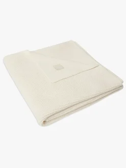 Jollein Tæppe Basic Knit, Ivory