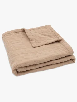 Jollein Tæppe Jaquar Muslin, Biscuit