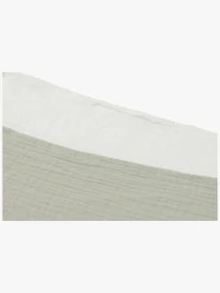 Jollein Tæppe/ Stofble i Musselin 4-pak, Olive Green/Ivory