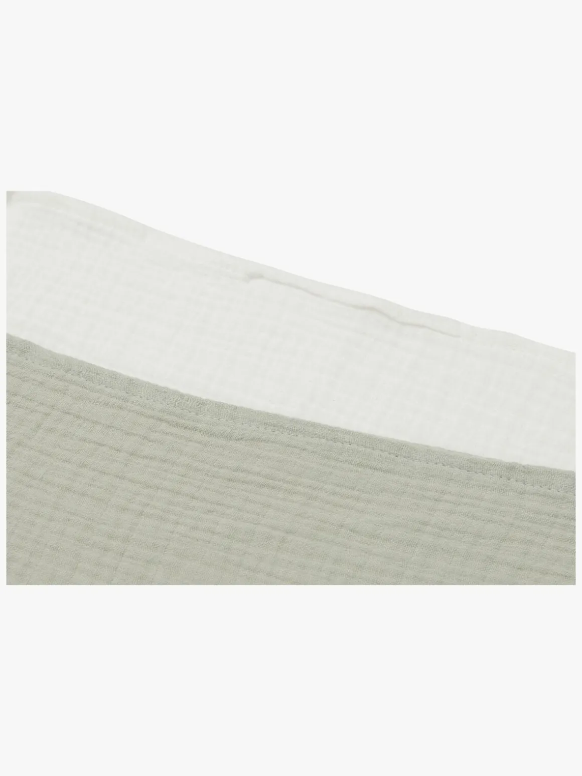 Jollein Tæppe/ Stofble i Musselin 4-pak, Olive Green/Ivory