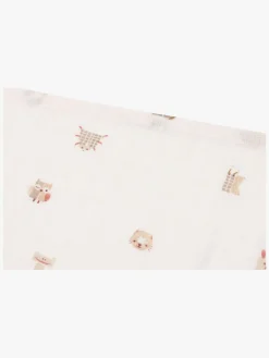 Jollein Tæppe/ Stofble i Musselin 70x70 cm 3-pak, Animal Friends