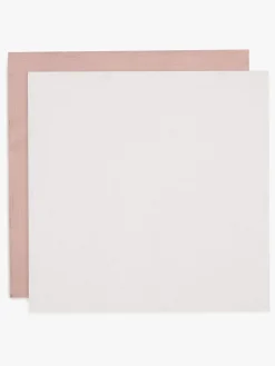 Jollein Tæppe/ Stofble i Musselin 4-pak, Wild Rose/Ivory