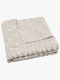 Jollein Tæppe 75x100 cm Basic Knit, Oatmeal