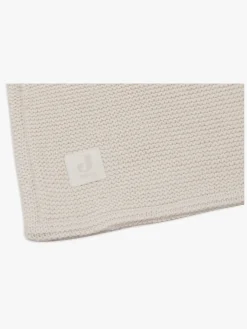 Jollein Tæppe 75x100 cm Basic Knit/Velvet, Oatmeal