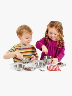 Junior Home Legesæt Gryder & Pander 10 Dele