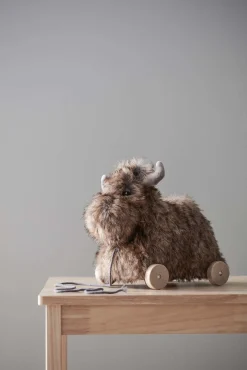 Kids Concept Edvin Trækdyr Elg, Brun