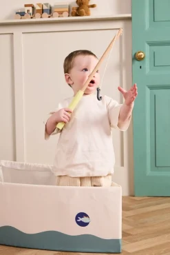 Kid's Concept Kid's Hub Båd med Fiskesæt