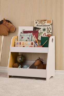 Kid's Concept STAR Opbevaringsreol, Grå Sennep