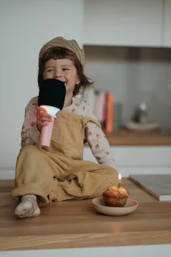 Kidywolf KIDYMIC Karaokemikrofon All-in-One, Pink