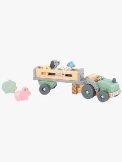 Kinder and Kids Traktor med Trailer og Dyr