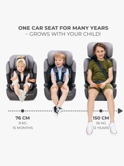 Kinderkraft COMFORT UP i-Size Autostol, Grey