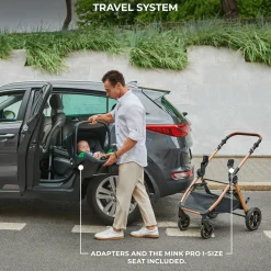 Kinderkraft ESME 2-in-1 Duovogn, Pure Black