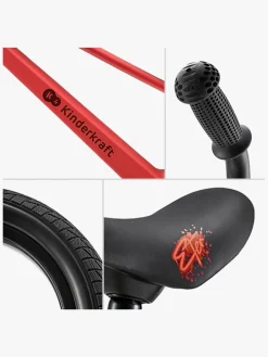 Kinderkraft ETER Løbecykel, Rød