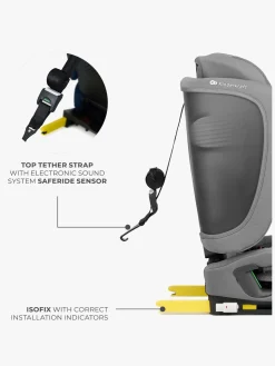 Kinderkraft FIX2GO i-Size Autostol, Grey