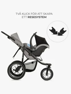 Kinderkraft HELSI 2 Terrænvogn, Grey
